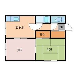 アンリーマンションの物件間取画像